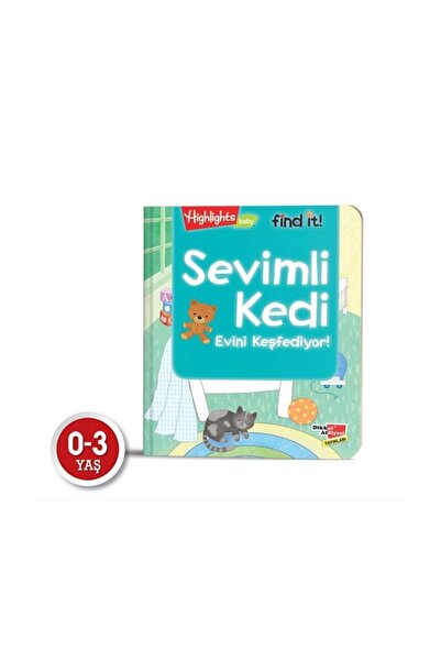 Dikkat Atölyesi Yayınları Sevimli Kedi Evini Keşfediyor