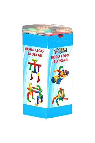 CAN OYUNCAK مكعبات بناء الأنابيب 42 قطعة Hc1017