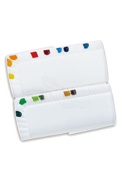 Mijello Silvernano Palette 190x165x35mm 40lı Resim Paleti Mwp-3040