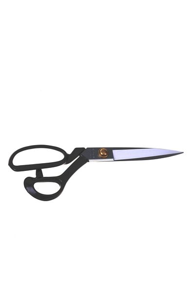 Golden Eagle Stainless Steel Professional Tailor Fabric Cutting Scissors No:12 Black Handle Scissors