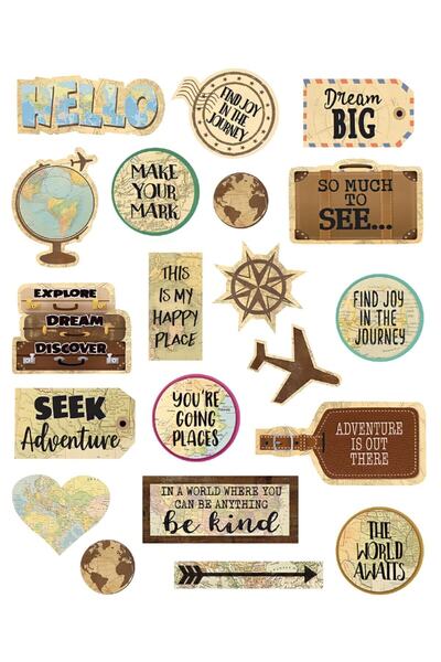 ENGINPRINT Suya Dayanıklı Plastik Sticker Seti