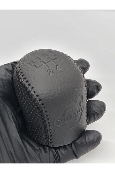 Favori Auto Parts Volvo S40 5 Speed Leather Gear Shift Knob Printed Scheme