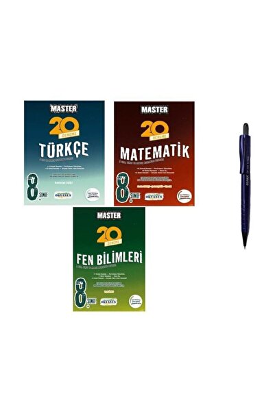 Okyanus Yayınları 8.sınıf 3’lü Master 20’li Deneme Fırsat Seti
