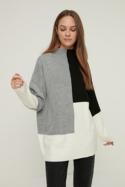 Trendyol Modest Sweater - Multi-color - Relaxed fit