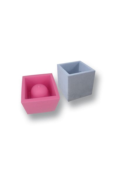 GLANCE Concrete Silicone Mold 9 Cm X 8.5 Cm No:2