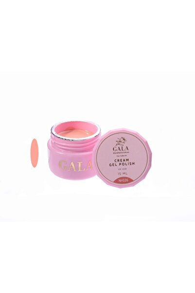 Gala ( Cream Gel Polish ) Krem Kalıcı Oje No:026