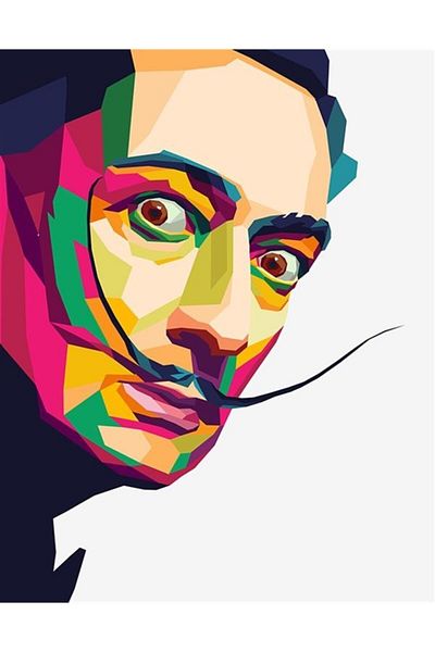 MARCEL SANAT Salvador Dali Diamond Mosaic Painting 46x58cm