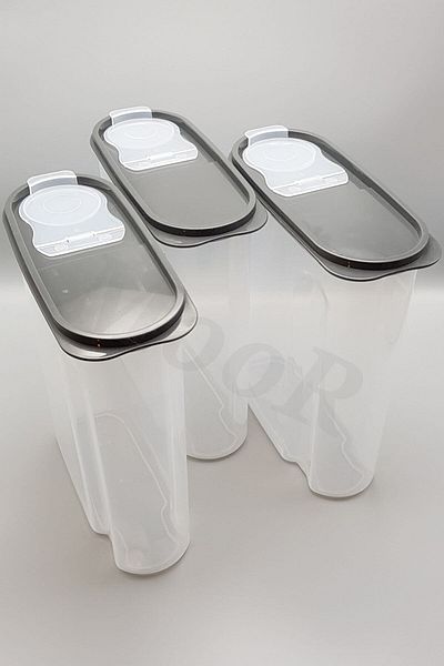 Çankaya 4lt Lock Lid Food Container Kitchen Storage Container Set of 3
