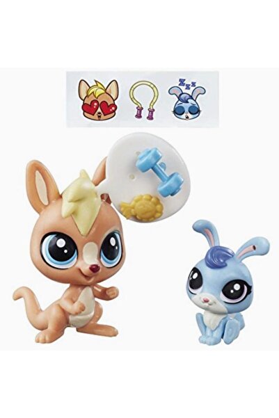 Littlest Pet Shop Miniş Ve Yavrusu Vigor Springley,hoppity Blue Minişler Pet Shop Orijinal Minişler Lps