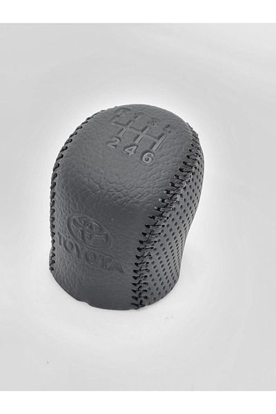 Favori Auto Parts Toyota Avensis 6 Speed Leather Gear Shift Knob Printed Scheme