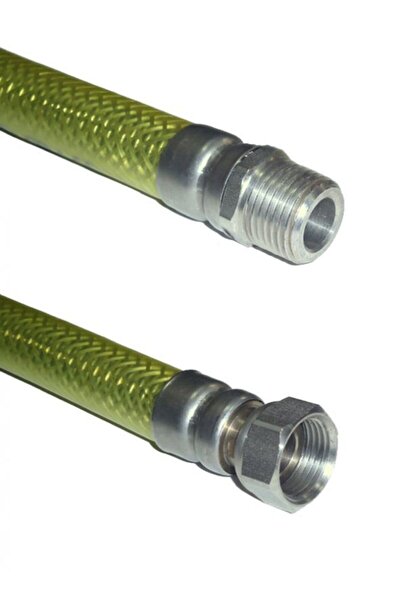 Genel Markalar Yeni Tip Fleksi - Doğalgaz Ocak Ve Soba Bağlantı Hortumu 125 cm