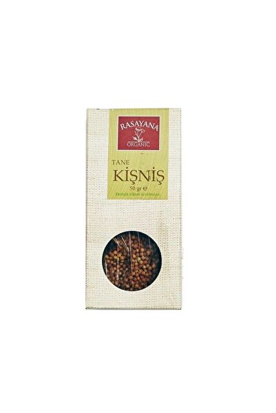 Rasayana Organik Kişniş Tane 50gr