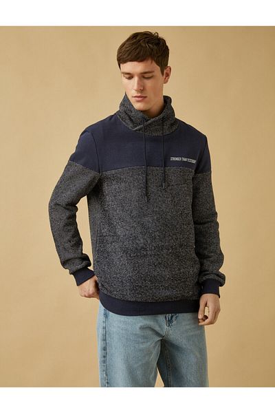 Koton Pullover mit Schalkragen
