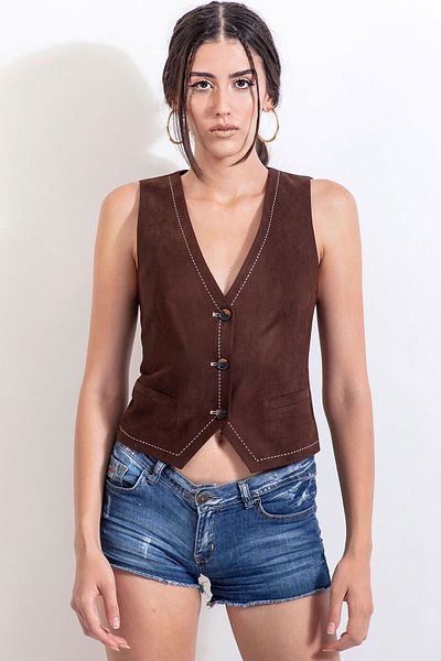 Qiovest Custom Made Women's Vest Nevada F 03