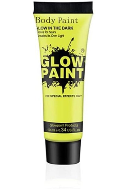 ÖZBEK Neonlu Glow Parti Yüz Ve Vücut Boyası Sarı