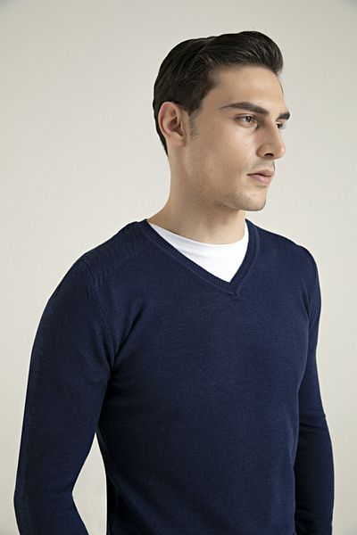 Tween Pulover Indigo
