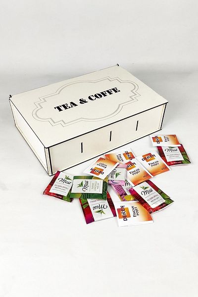 BAAÇ Tea Coffee Box Wooden