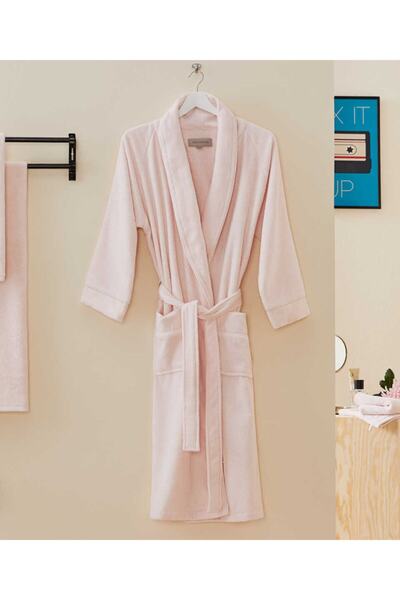 Maisonette Fresh Bornoz Pudra Pembe Sm Beden