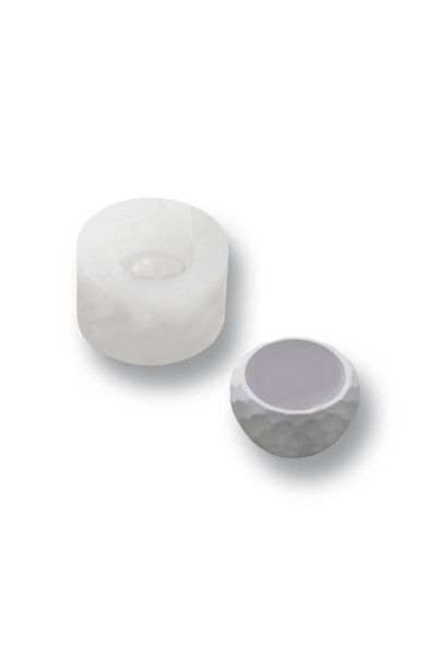 GLANCE Concrete Flower Pot Silicone Mold 4 Cm X 2.3 Cm No:52