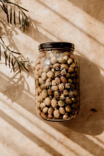 Foze Yeşil Edremit Kırma Yeşil Zeytin 1300 gr