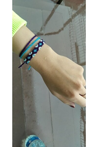 Şengül El Emeği Ip Örgü Bileklik