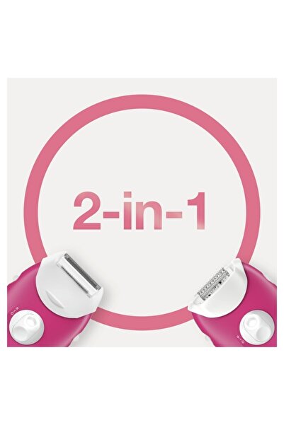 Braun Epilatör- Epilasyon Cihazı - Epilasyon Makinesi -2 Ek Parçalı