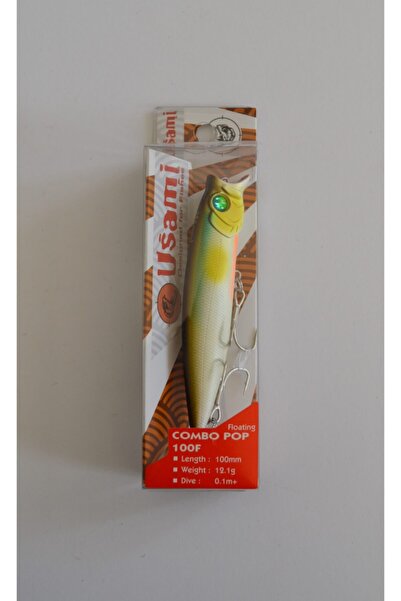 USAMİ Combo Pop 100f 10 Cm 12,1 gr 331 Renk Maket Balık-sahte Balık