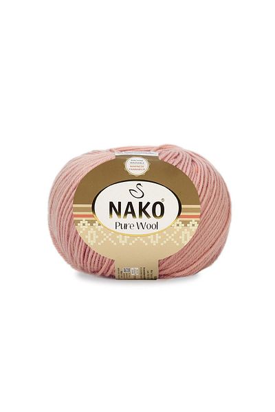 NAKO Pure Wool 11632 Πούδρα Ροζ