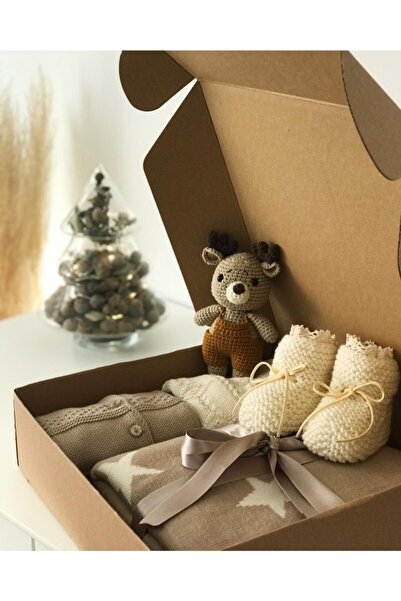 Sincabın Düşleri صندوق هدايا للأطفال حديثي الولادة - مجموعة للخروج من المستشفى