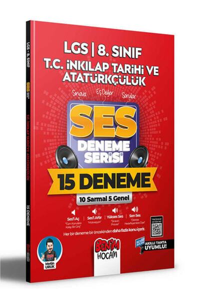 Benim Hocam Yayınları Lgs 8.sınıf T.c. Inkılap Tarihi Ve Atatürkçülük Ses Den...
