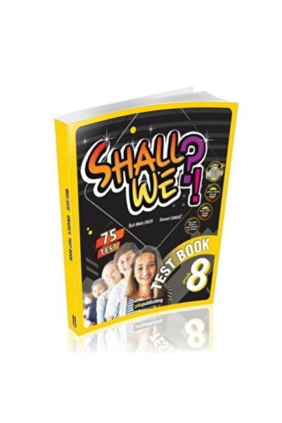 Yds Yayınları Yds Publishing 8.sınıf Shall We Test Book