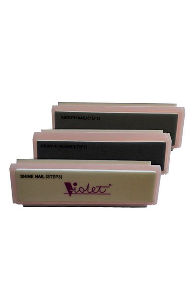 Ebsem - 3 Step Professional Pyramid Nail File