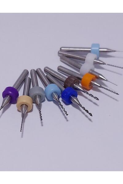 Modaadresiniz 0.3mm-1.2mm Arası Pcb Mini Matkap Ucu Tungsten Çelik Baskı Devr...