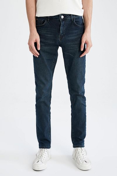 DeFacto Carlo Skinny Fit κανονική μέση στενό τζιν παντελόνι