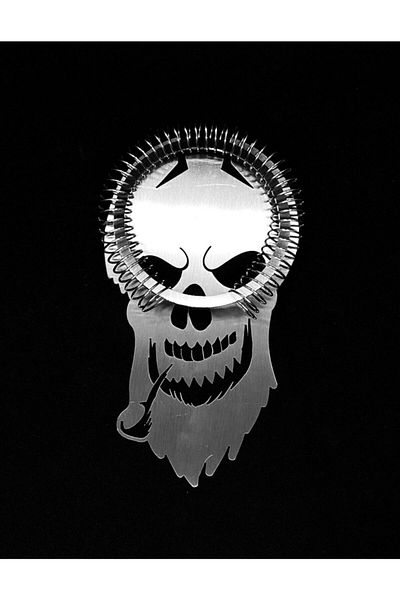 Bar Boss Skull Cocktail Strainer