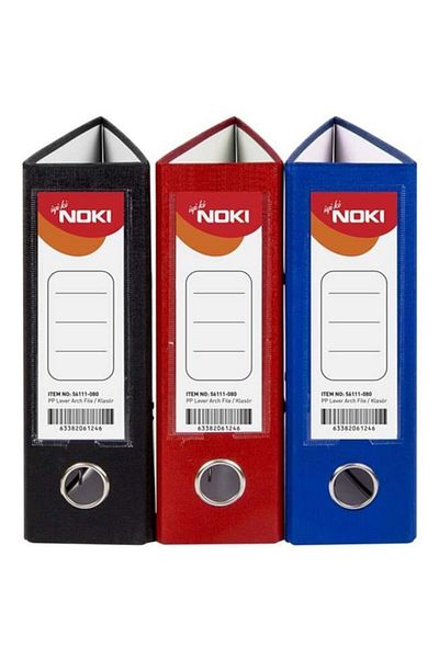 Noki Telegraph Folder Wide A5 Black 1 Piece
