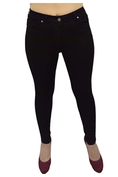 ZY BUTİK بنطلون جينز مدخن عالي الخصر بأرجل ضيقة