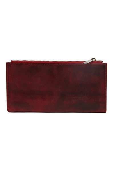 Deriza Yemen Genuine Leather Wallet Crayz Red