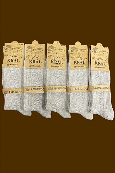 Ervanur Зимові вовняні чоловічі шкарпетки Lambswool, упаковка з 12 штук