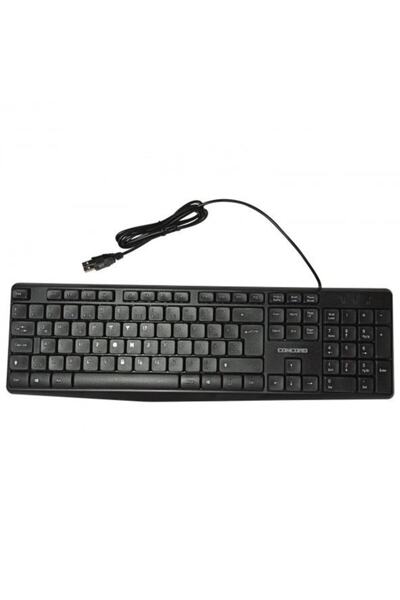 Genel Markalar En Ucuz Concord C-73 Klavye Usb Standart Türkçe Q Kablolu Klavye