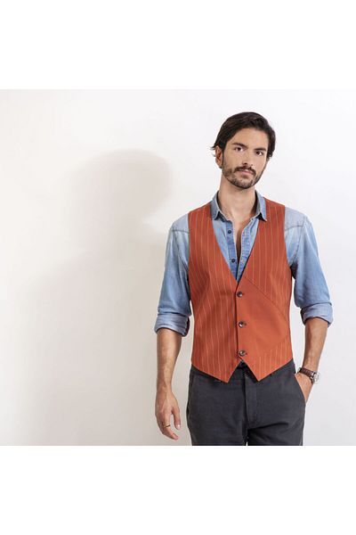 Qiovest Custom Made Men's Vest Ibiza 18