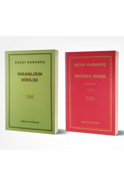 Dava Adamı Yayınları Sezai Karakoç 2 Kitap (MONNA ROSA / INSANLIĞIN DİRİLİŞİ)