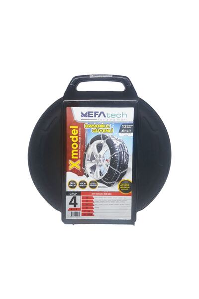 MEFATECH 155x65x15 X4 Takmatik Oto Araç Lastik Zinciri