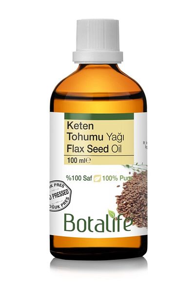 Botalife زيت بذور الكتان النقي 100% - 100 مل