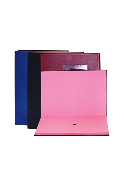 Bafix Crni Prirodna koža fajl sa potpisom - 12 listova, 24 stranice