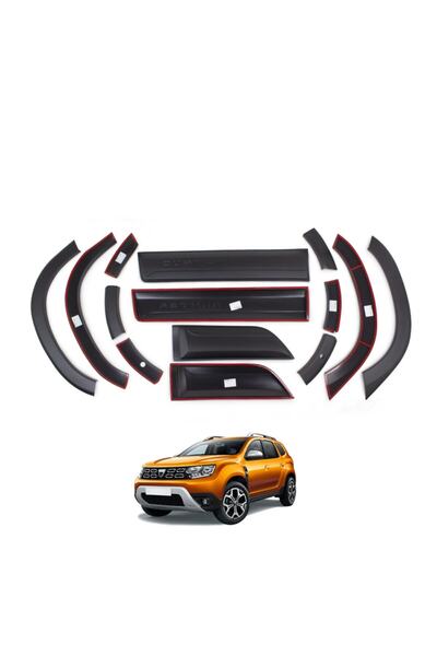 Dbc Online Dacia Duster Çamurluk Ve Kapı Kaplama Dodik Set 12 Parça 2018 2019...
