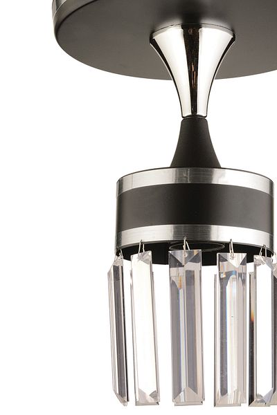 KUZEY AYDINLATMA Asli Tray Single Crystal Stone Black Chrome Gilt Modern Luxury Lighting