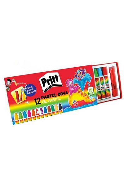 Pritt 12 Colors Pastel Paint Cardboard Box 1048061   Category: Crayon