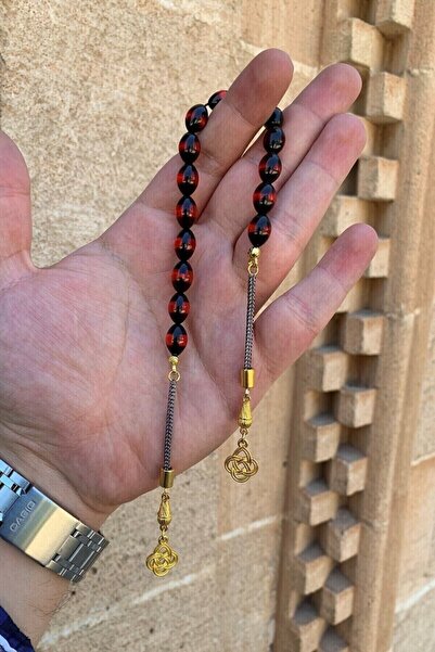 MARKET OF UNİVERSE هدية مطرزة بالبودرة العنبر زازا مسبحة Dgn1186