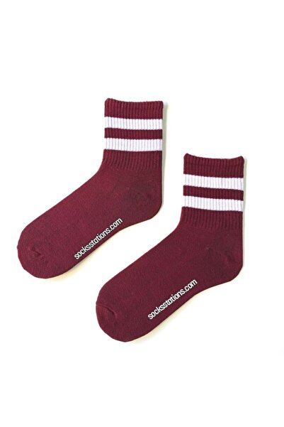 Socks Stations Коробка з 6 пар шкарпеток з подвійною лінією для тенісу 2